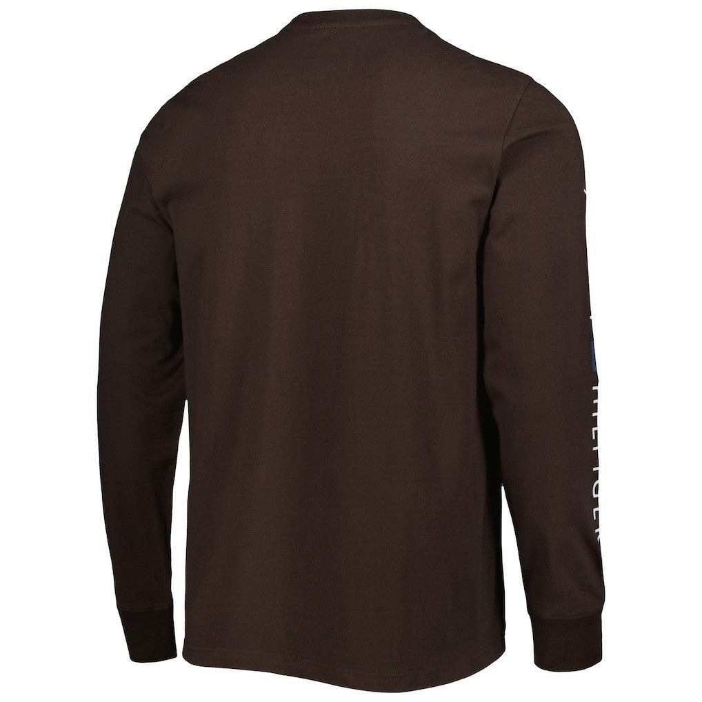 Cleveland Browns Tommy Hilfiger Peter Team Long Sleeve T-Shirt - Brown outlet
