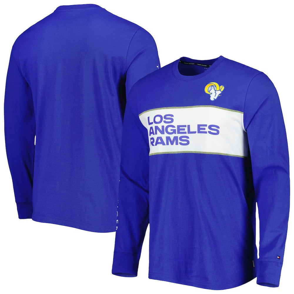 Los Angeles Rams Tommy Hilfiger Peter Team Long Sleeve T-Shirt - Royal outlet