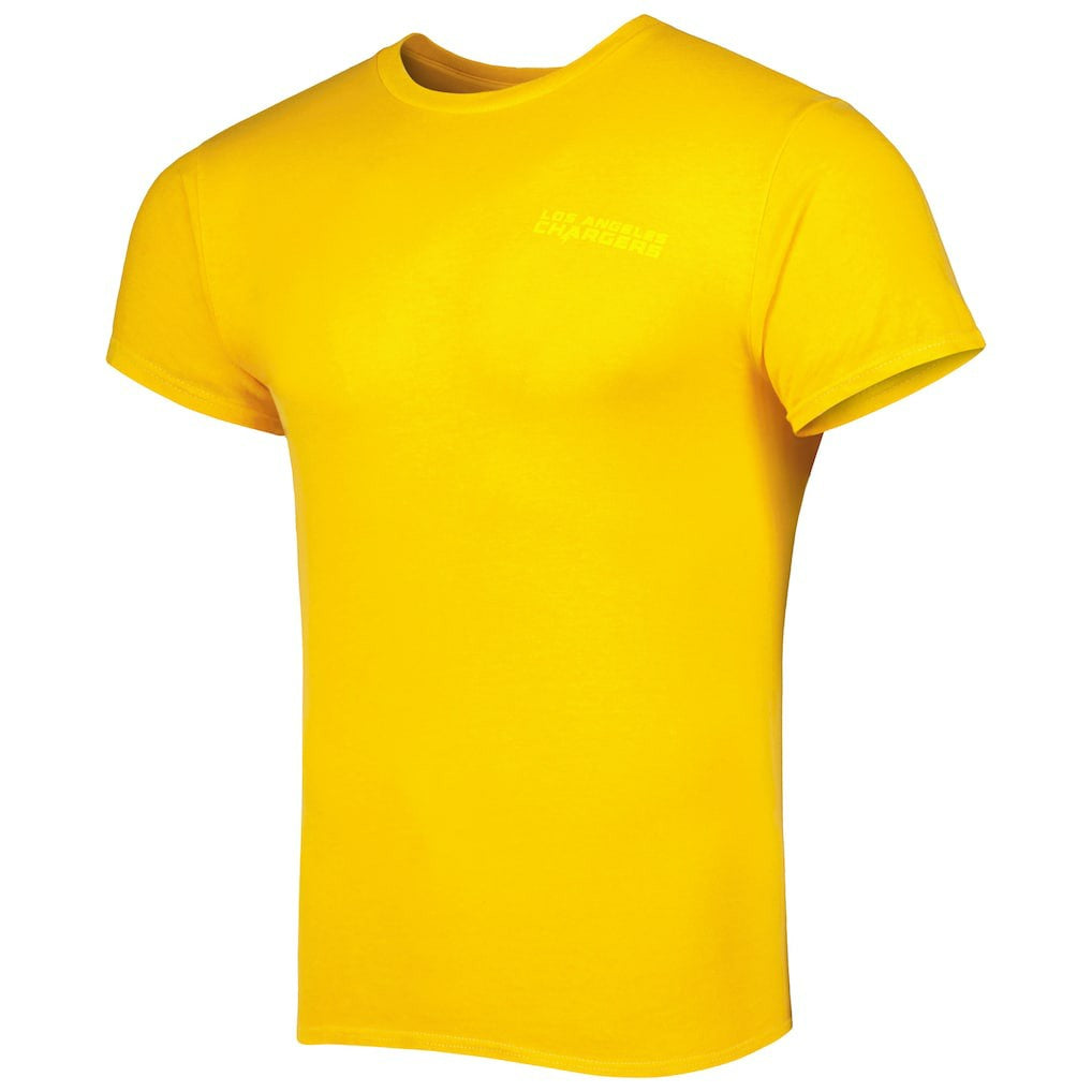 Los Angeles Chargers '47 Fast Track Tonal Highlight T-Shirt - Gold discount