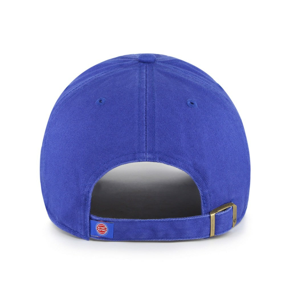 Detroit Pistons '47 Core Logo Clean Up Adjustable Hat sale - Royal | 47 brand online