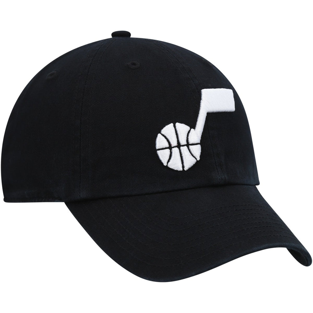Utah Jazz '47 Core Logo Clean Up Adjustable Hat - Black | 47 brand on sale