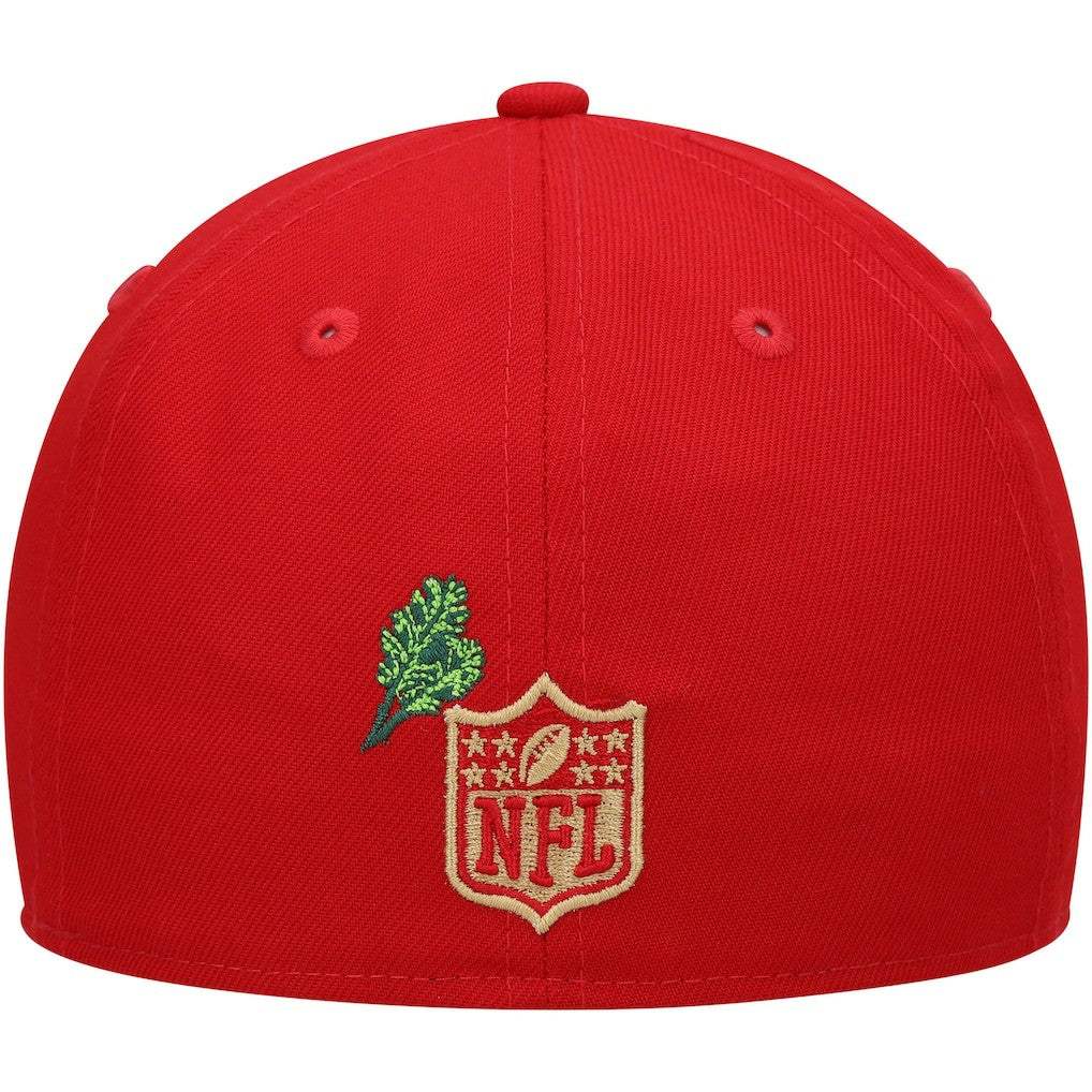 San Francisco 49ers New Era Stateview 59FIFTY Fitted Hat - Scarlet sale