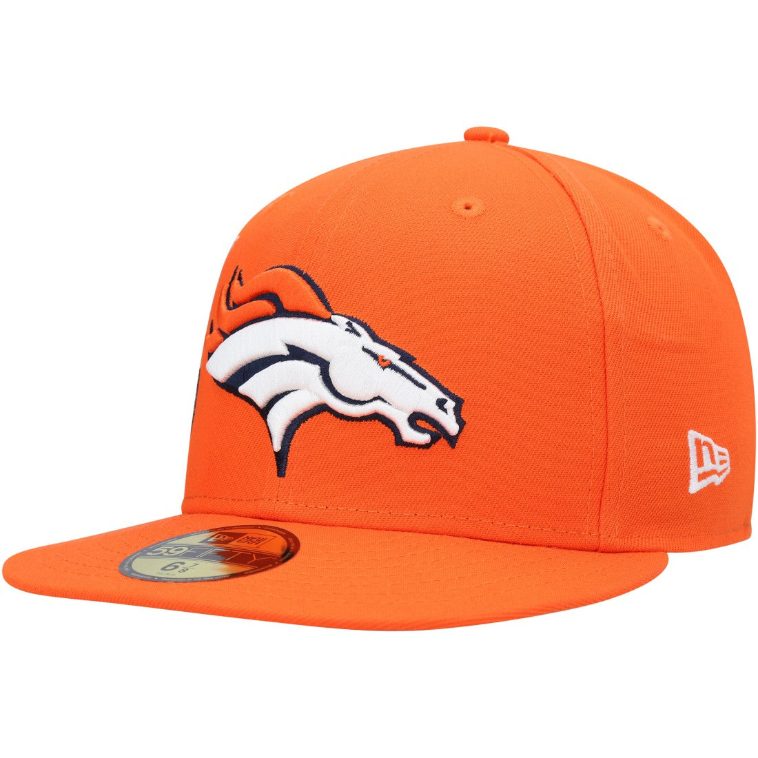 Denver Broncos New Era Stateview 59FIFTY Fitted Hat - Orange for sale