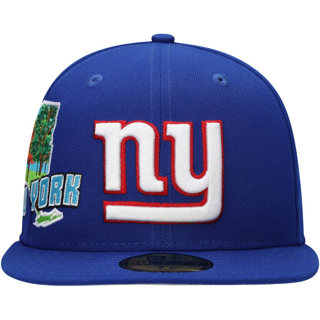 New York Giants New Era Stateview 59FIFTY Fitted Hat - Royal sale