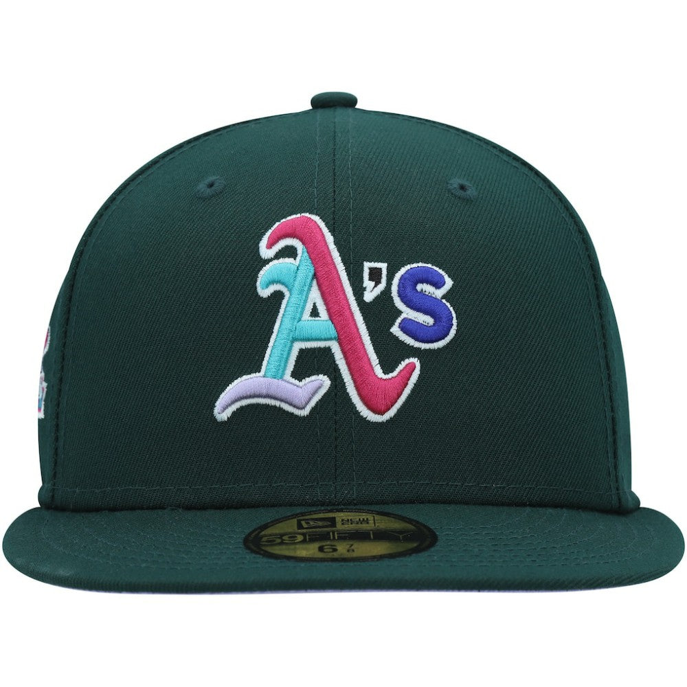 Athletics 1989 World Series Polar Lights 59FIFTY Fitted Hat - Green | New Era