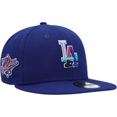 Los Angeles Dodgers 1988 World Series Polar Lights 59FIFTY Fitted Hat - Royal | New Era