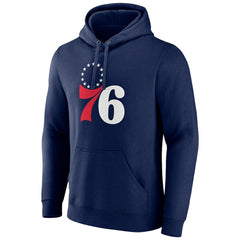 Tyrese Maxey Philadelphia 76ers Playmaker Pullover Hoodie - Navy sale