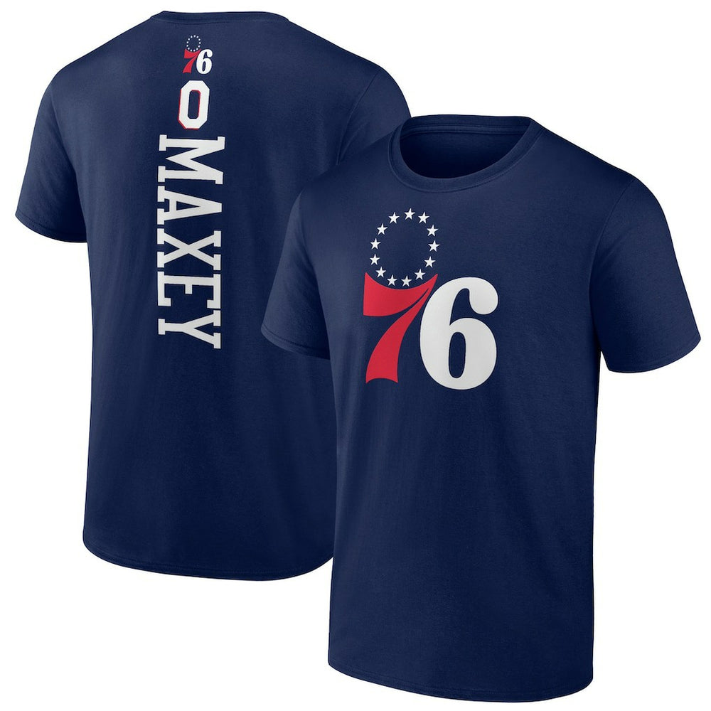 Tyrese Maxey Philadelphia 76ers Playmaker T-Shirt - Navy cheap