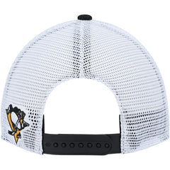 Pittsburgh Penguins '47 Women's Encore MVP Trucker Snapback Hat Black/White