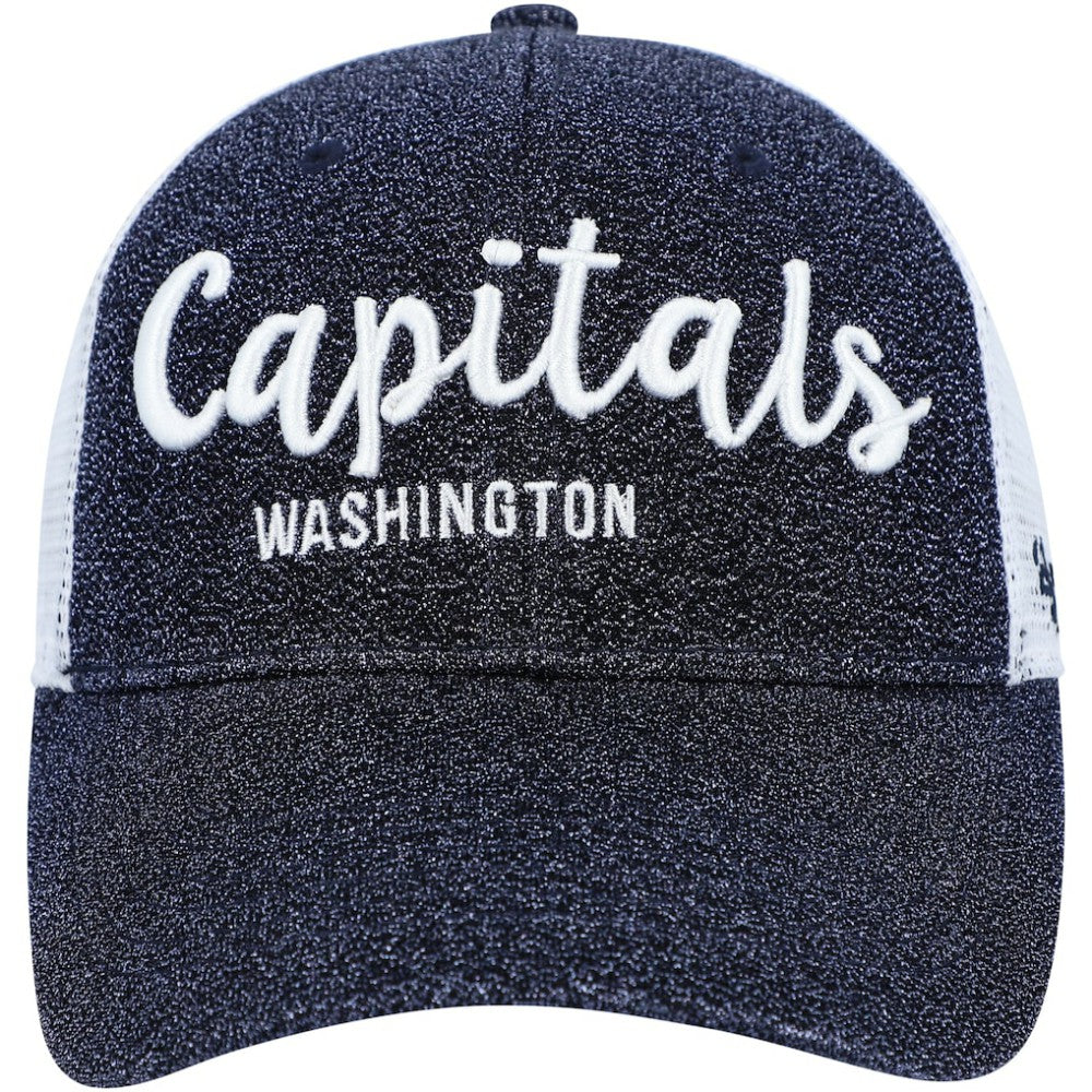 Washington Capitals '47 Women's Encore MVP Trucker Snapback Hat Navy/White