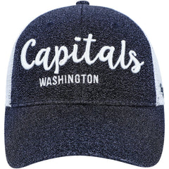 Washington Capitals '47 Women's Encore MVP Trucker Snapback Hat Navy/White
