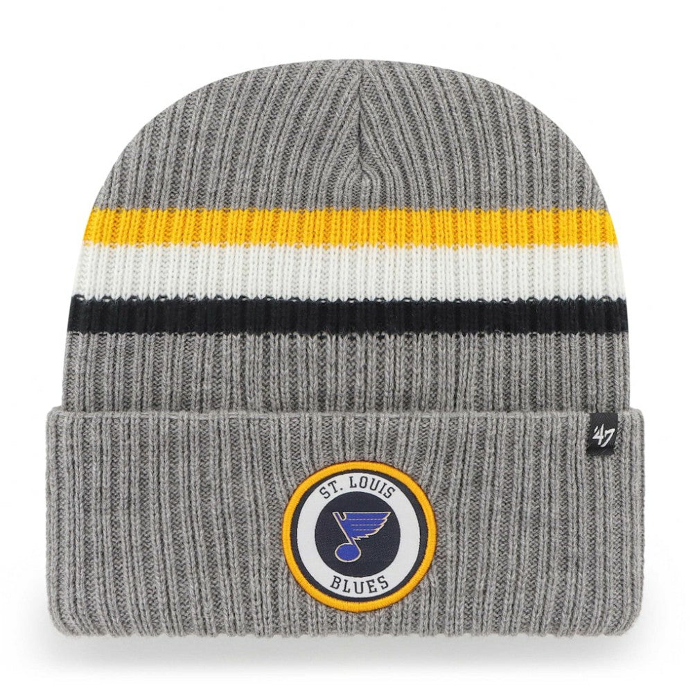 St. Louis Blues '47 Highline Cuffed Knit Hat Charcoal
