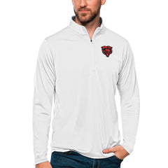 Chicago Bears Antigua Tribute Quarter-Zip Lightweight Pullover Top - White for sale