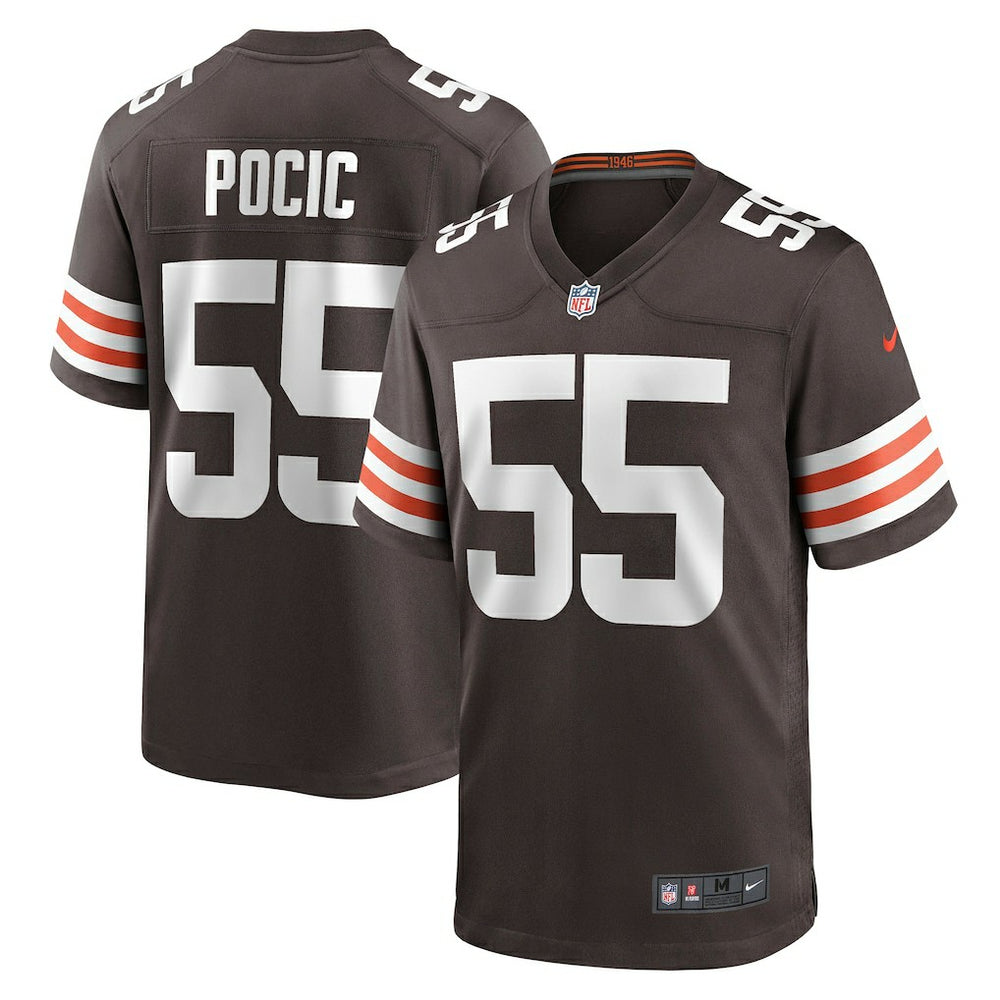 Ethan Pocic Cleveland Browns Game Jersey - Brown | Nike for sale