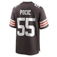 Ethan Pocic Cleveland Browns Game Jersey - Brown | Nike for sale