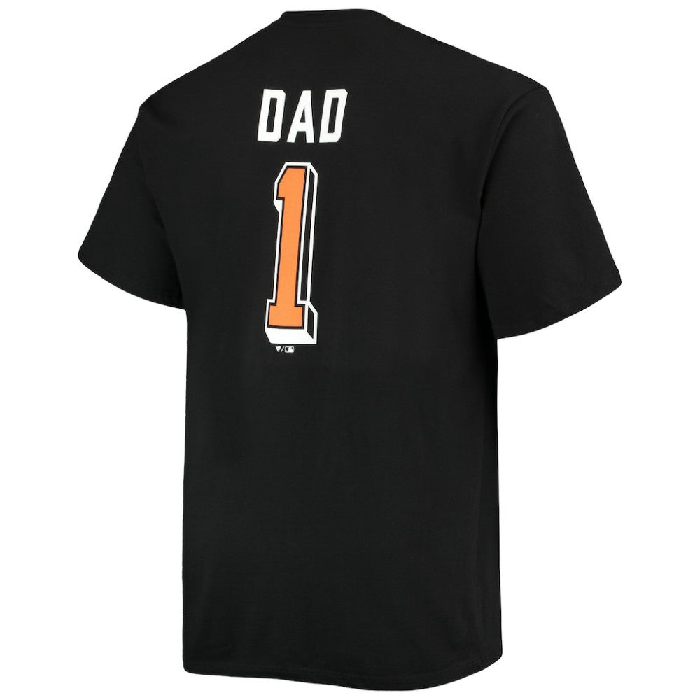 San Francisco Giants Big & Tall Father's Day #1 Dad T-Shirt - Black