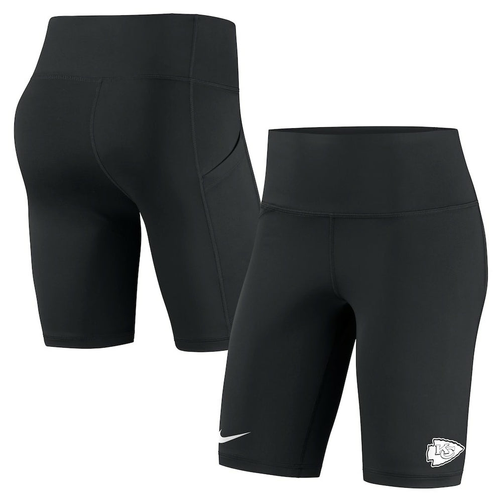 Kansas City Chiefs Women's Biker Shorts - Black | Nike on sale