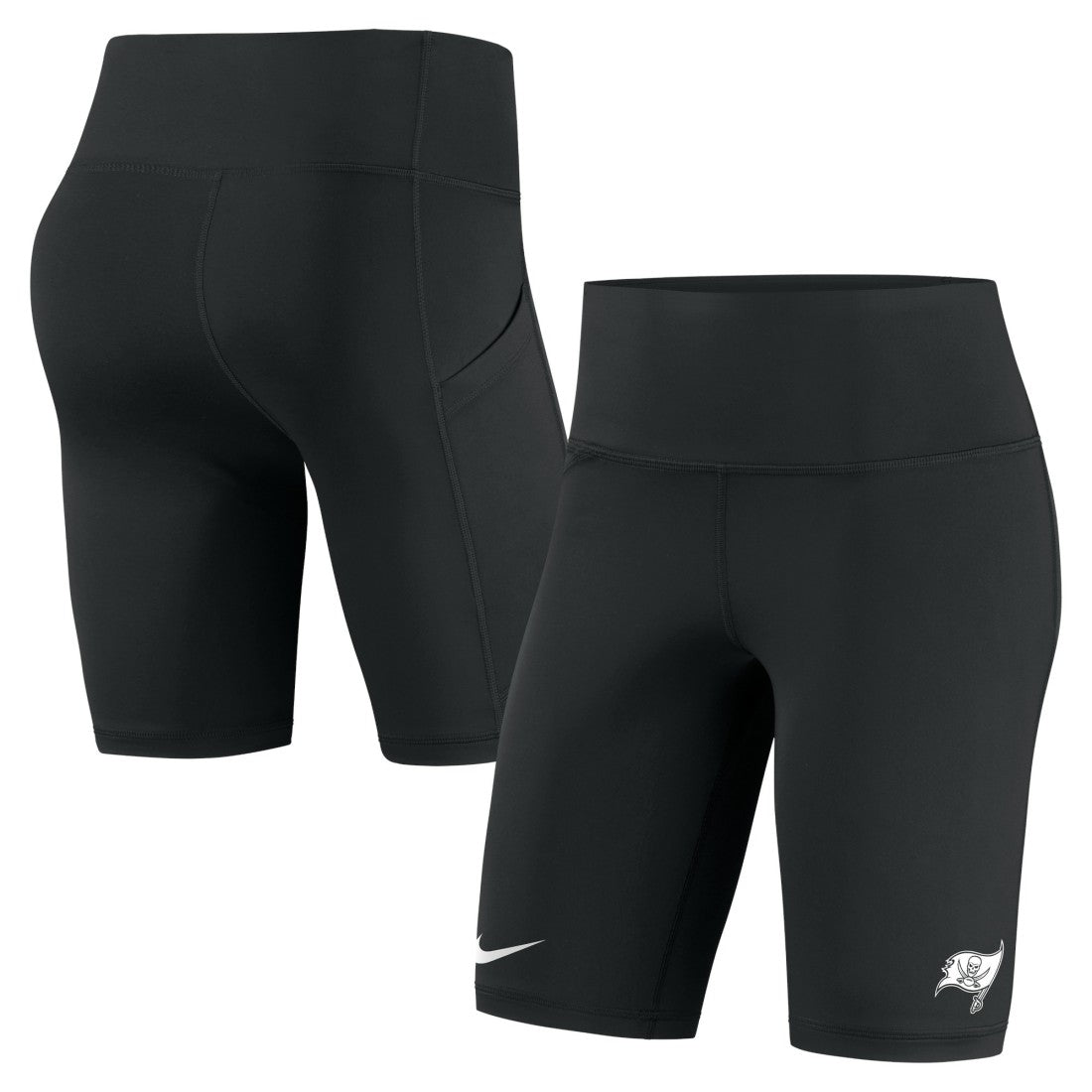 Tampa Bay Buccaneers Women's Biker Shorts - Black | Nike online