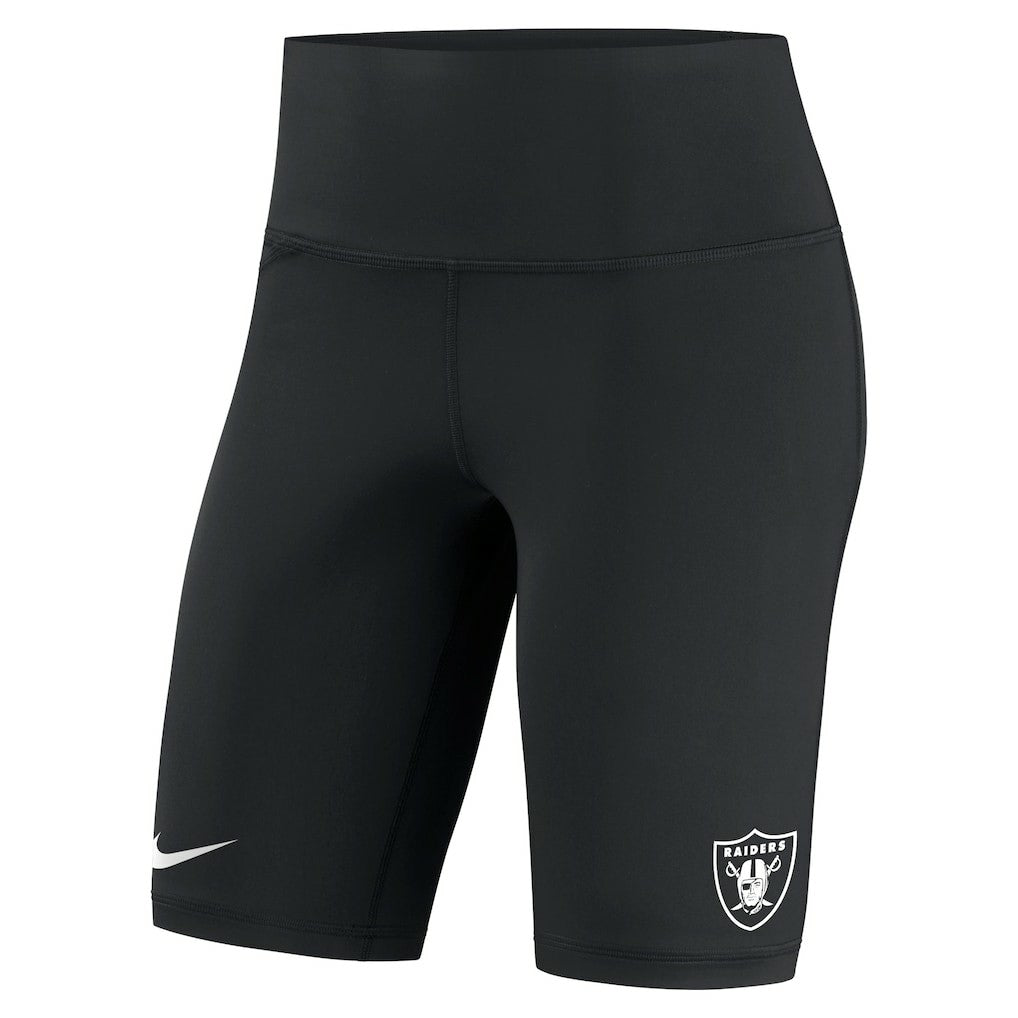Las Vegas Raiders Women's Biker Shorts - Black | Nike cheap