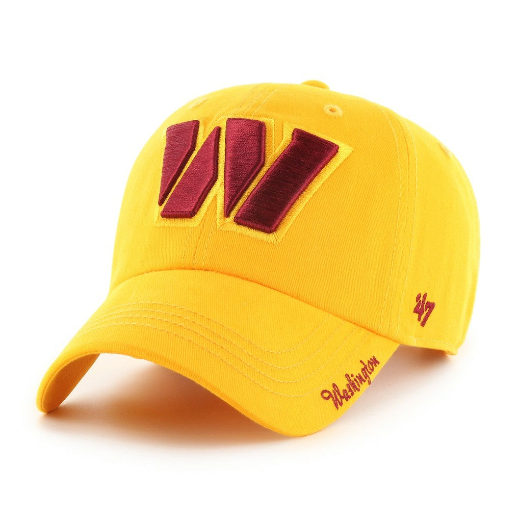 Washington Commanders '47 Women's Miata Clean Up Secondary Logo Adjustable Hat - Gold for sale