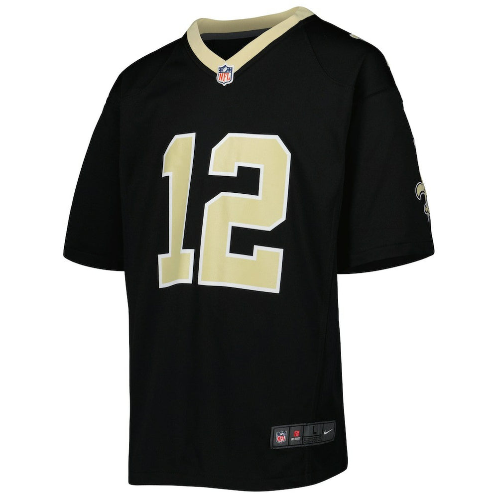 Chris Olave New Orleans Saints Youth Game Jersey - Black | Nike for sale