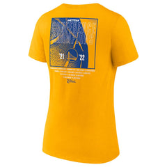 Golden State Warriors Women's 2022 Western Conference Champions Balanced Attack Roster V-Neck T-Shirt sale - Gold | Fanatics shop