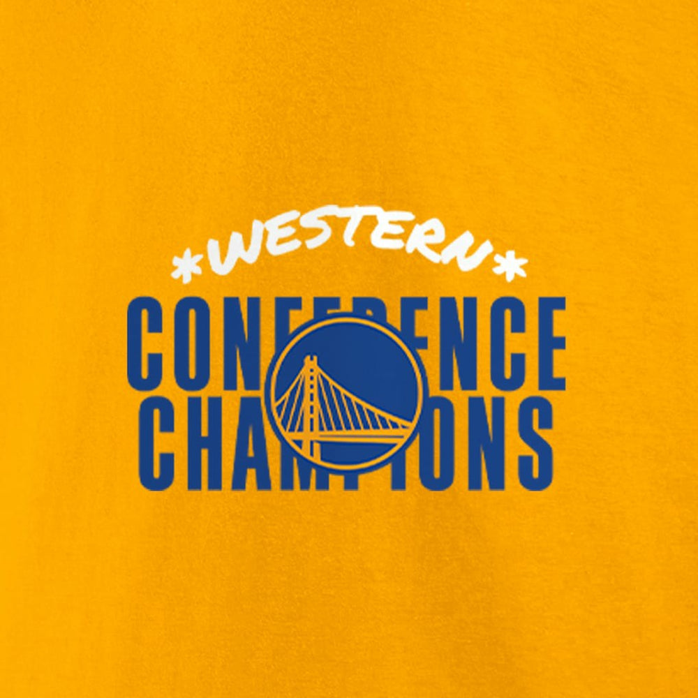 Golden State Warriors Women's 2022 Western Conference Champions Balanced Attack Roster V-Neck T-Shirt sale - Gold | Fanatics shop