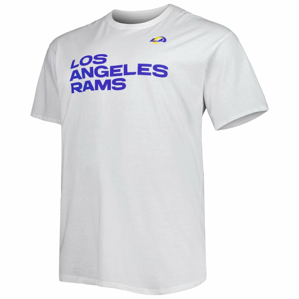Los Angeles Rams Big & Tall Hometown Collection Hot Shot T-Shirt - White outlet