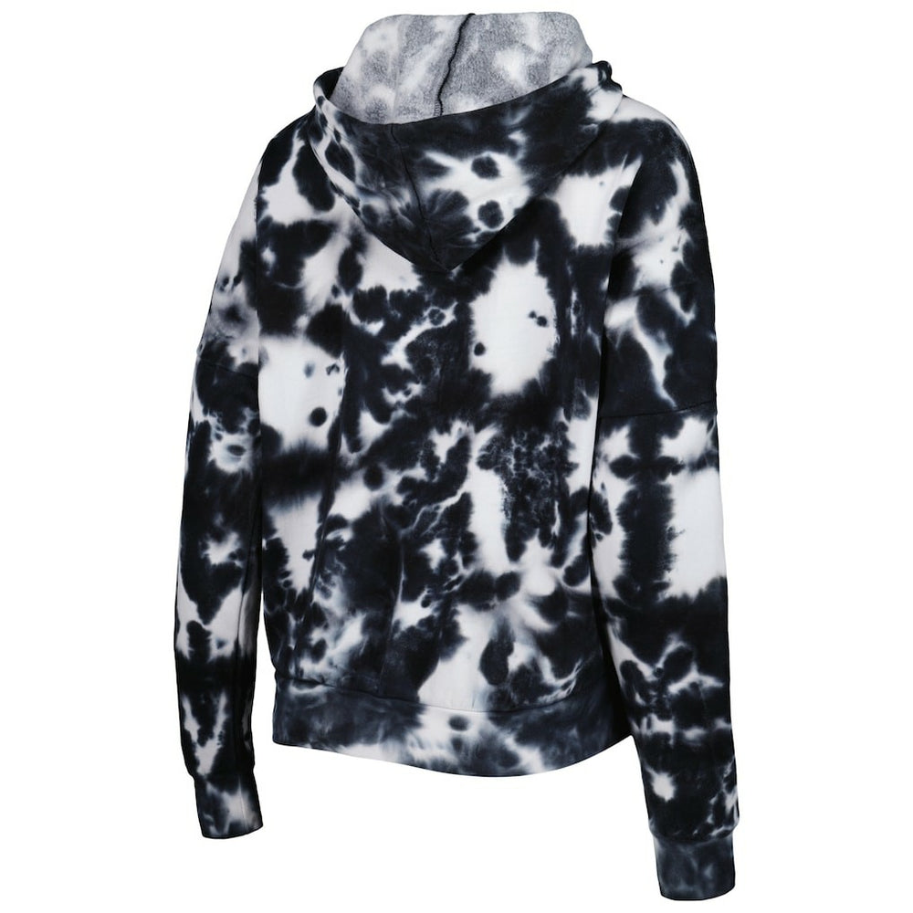 Arizona Cardinals New Era Women's Cloud Dye Fleece Pullover Hoodie - Black sale