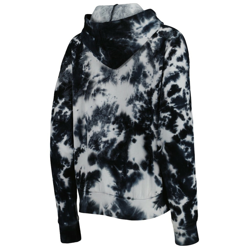 New Orleans Saints New Era Women's Cloud Dye Fleece Pullover Hoodie - Black online