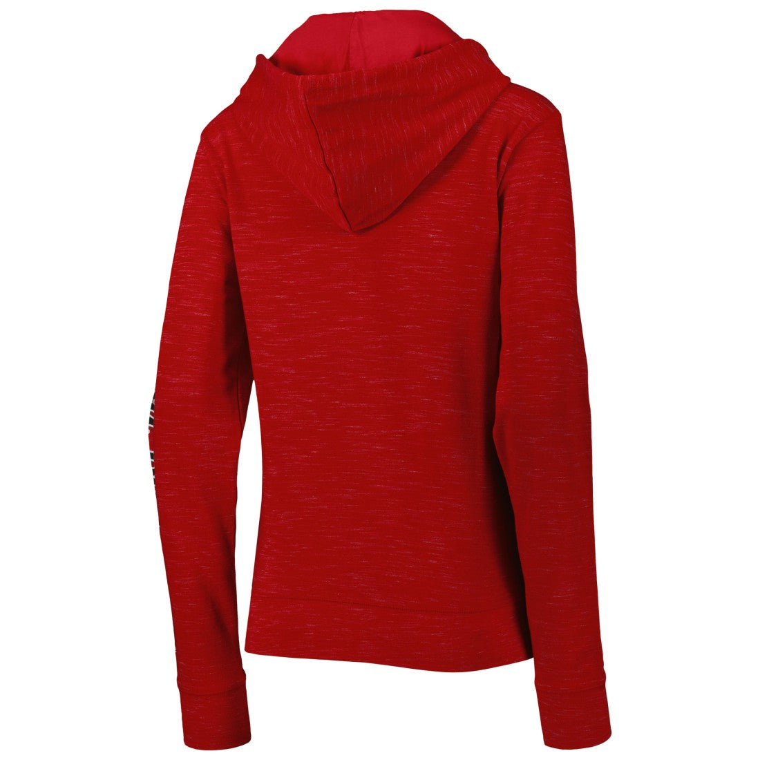 Tampa Bay Buccaneers New Era Women's Reverse Space-Dye Full-Zip Hoodie - Red cheap