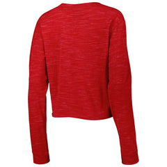 Tampa Bay Buccaneers New Era Women's Crop Long Sleeve T-Shirt - Red cheap