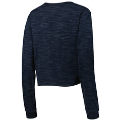 Tennessee Titans New Era Women's Crop Long Sleeve T-Shirt - Navy outlet