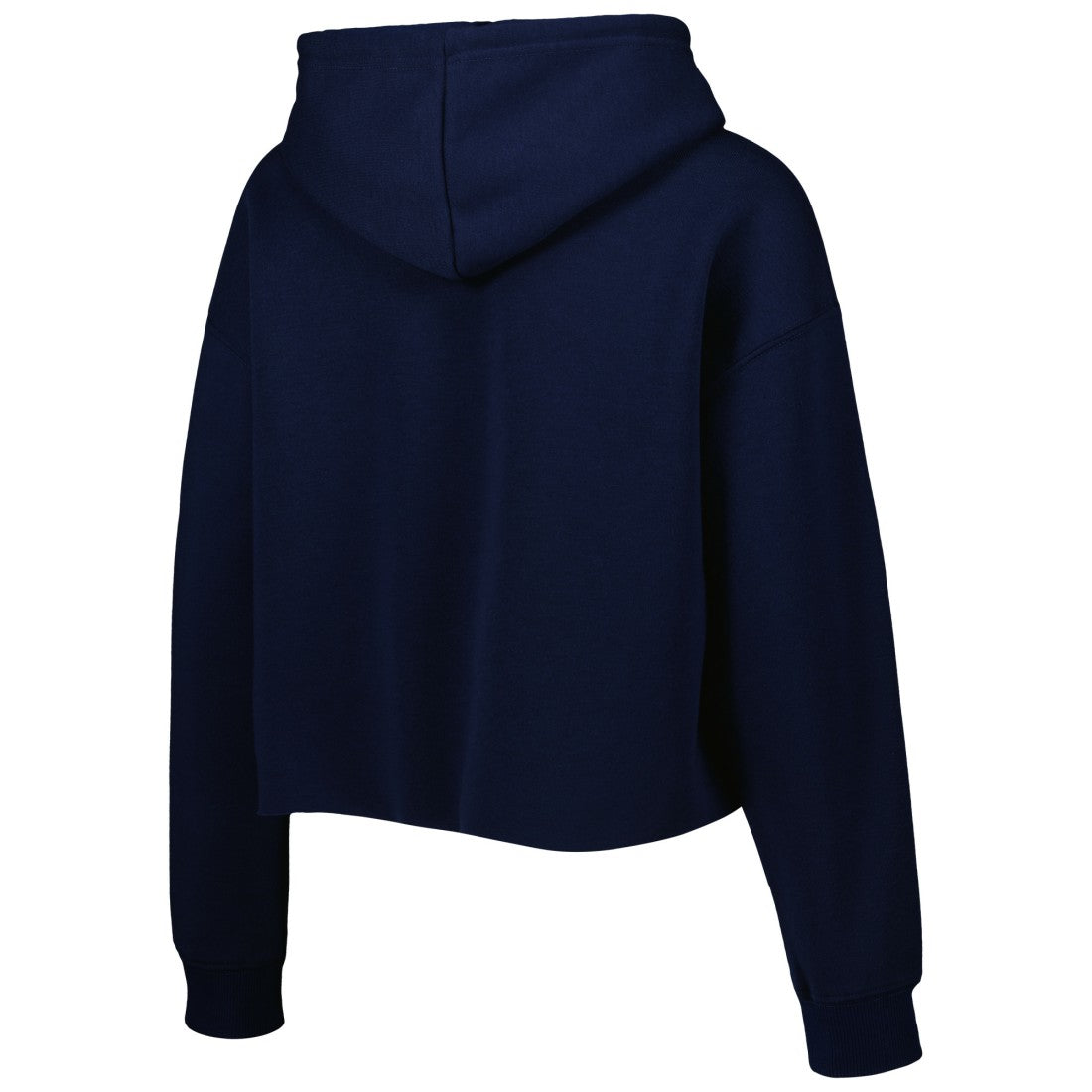 Tennessee Titans Cuce Women's Crystal Logo Cropped Pullover Hoodie - Navy cheap