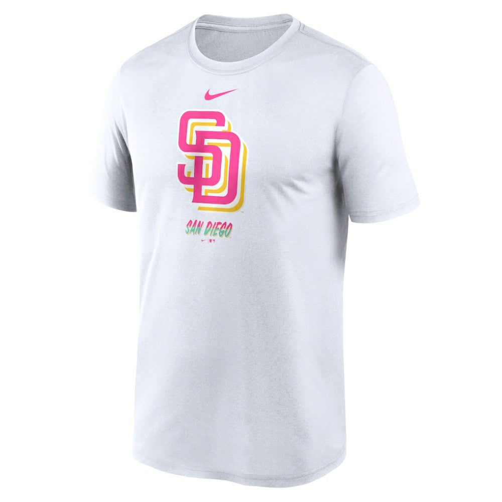 San Diego Padres City Connect Logo T-Shirt - White | Nike