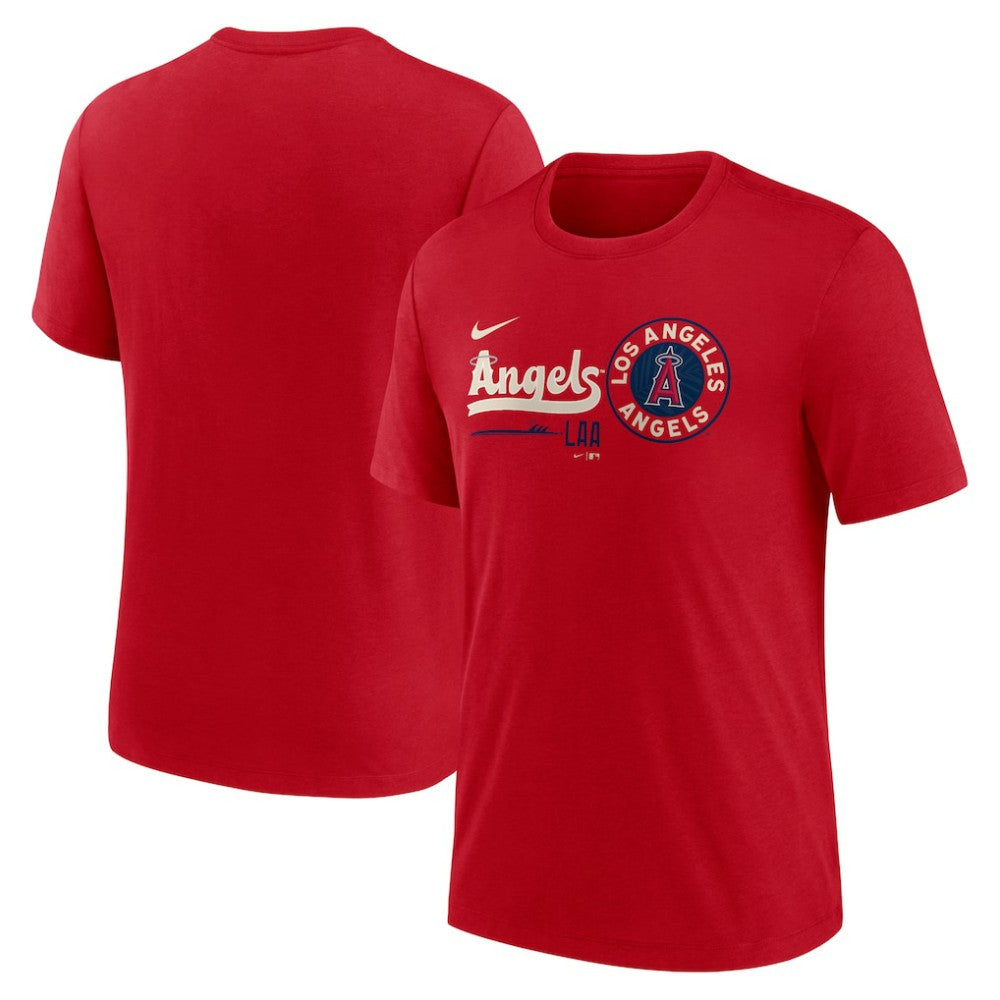 Los Angeles Angels City Connect Tri-Blend T-Shirt - | Nike
