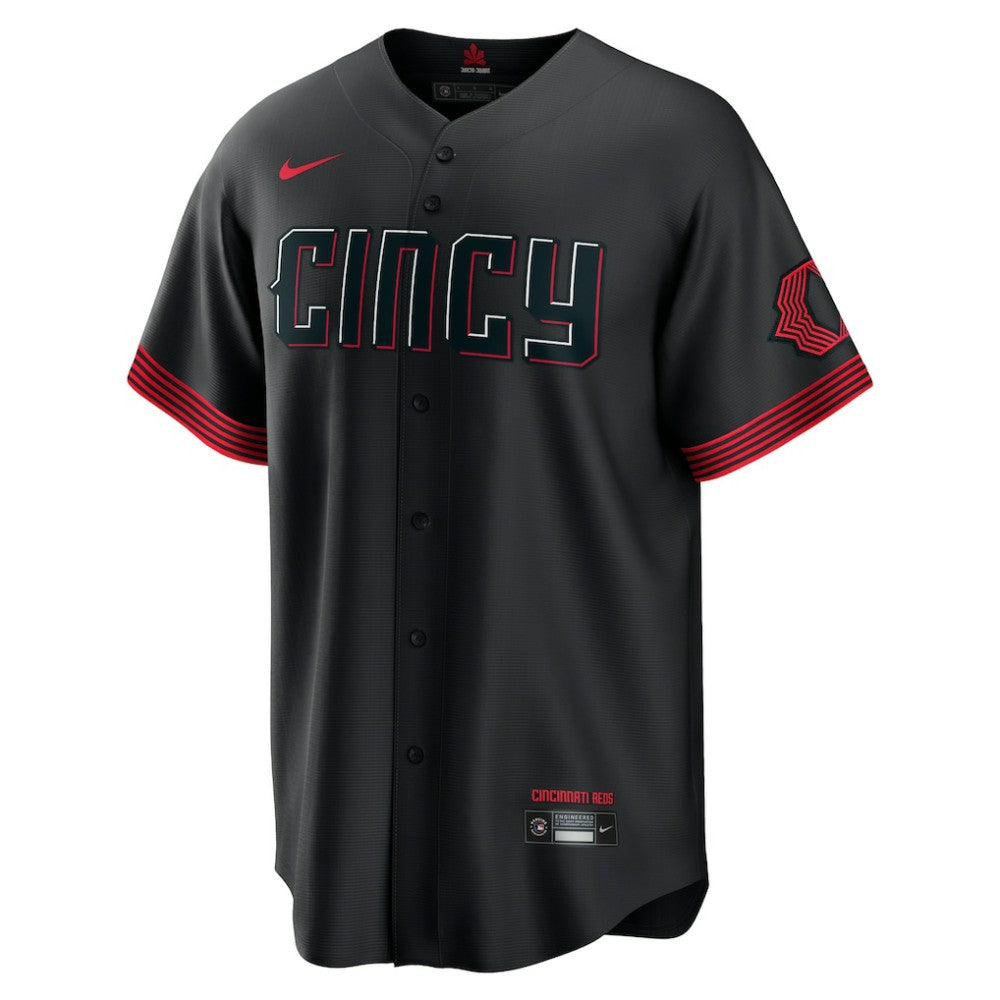 Cincinnati Reds City Connect Replica Jersey - Black | Nike