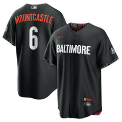 Ryan Mountcastle Baltimore Orioles City Connect Replica Player Jersey - Black | Nike