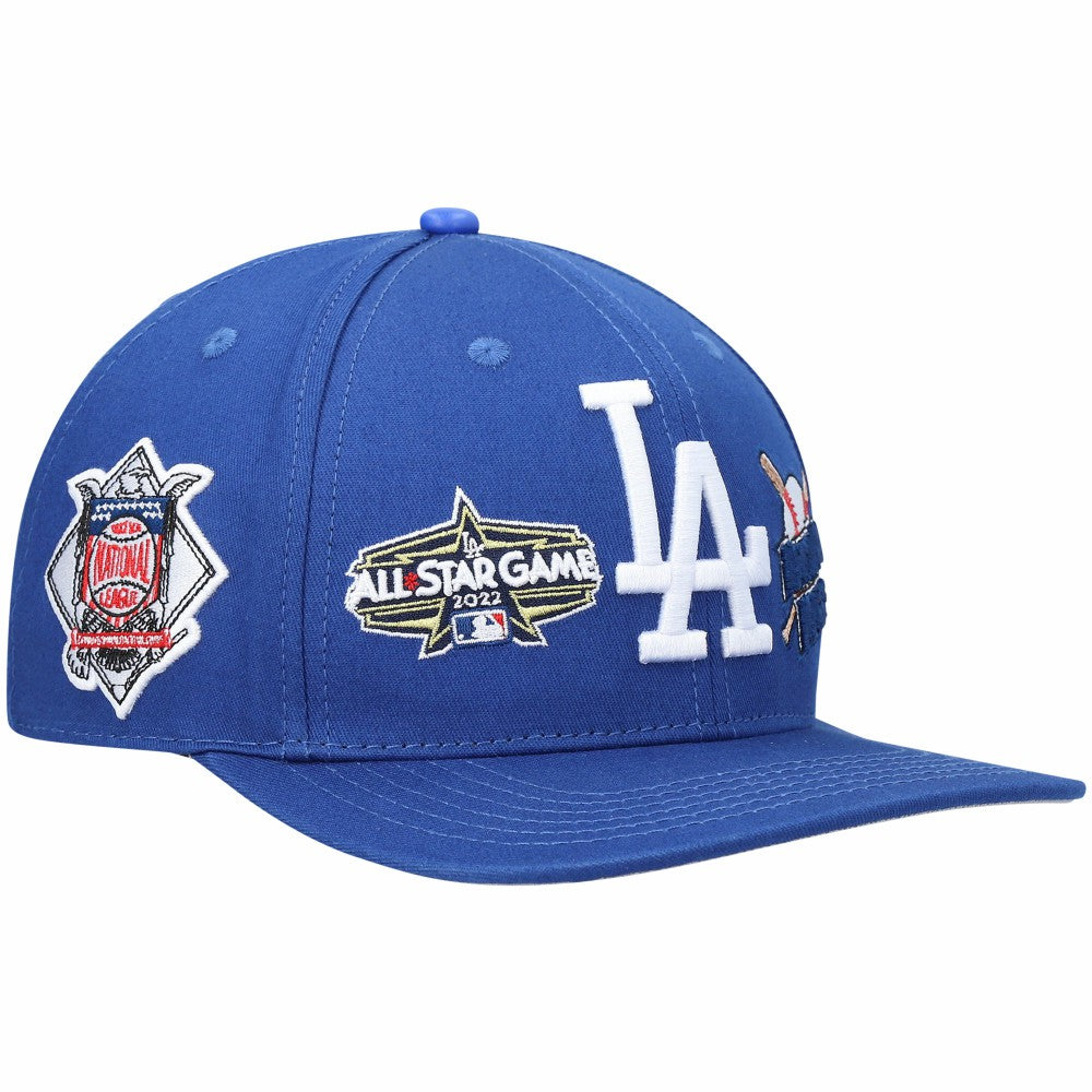 Los Angeles Dodgers Pro Standard All-Star Multi Hit Wool Snapback Hat - Royal