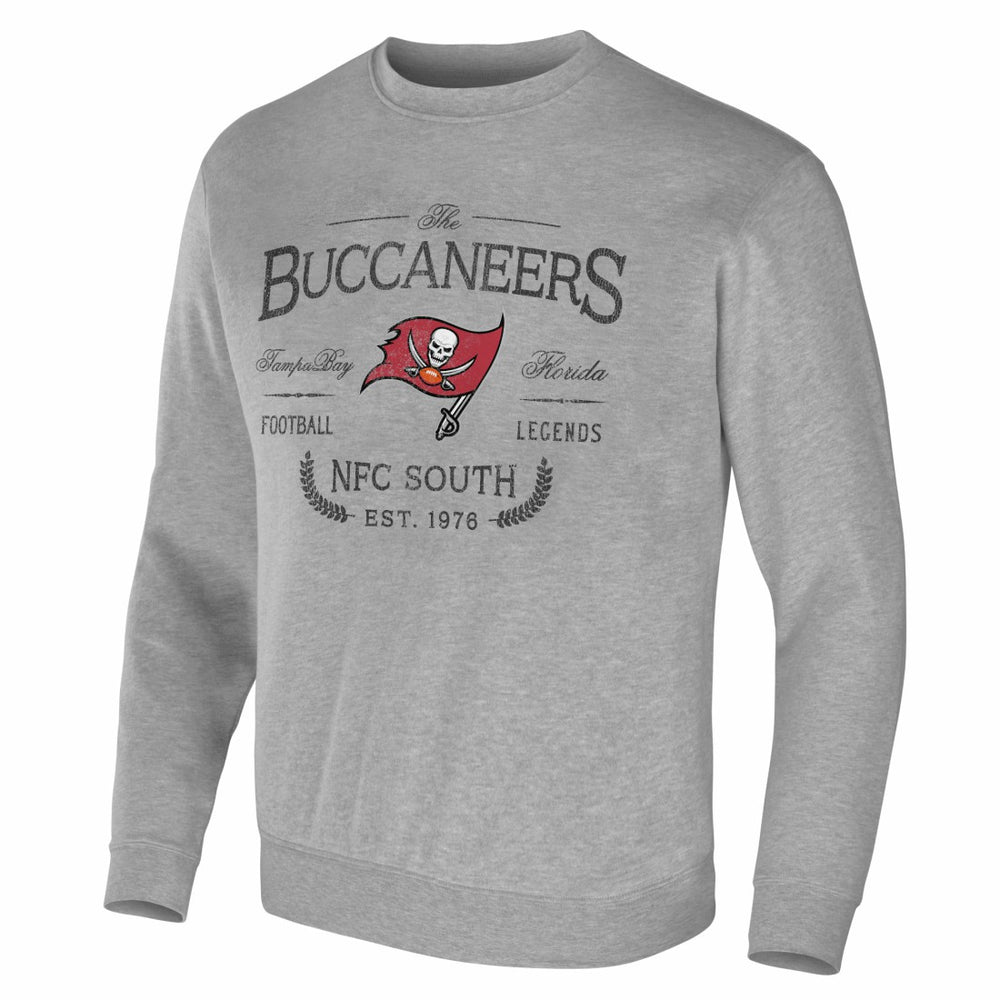 Tampa Bay Buccaneers NFL x Darius Rucker Collection Pullover Sweatshirt - Heather Gray on sale