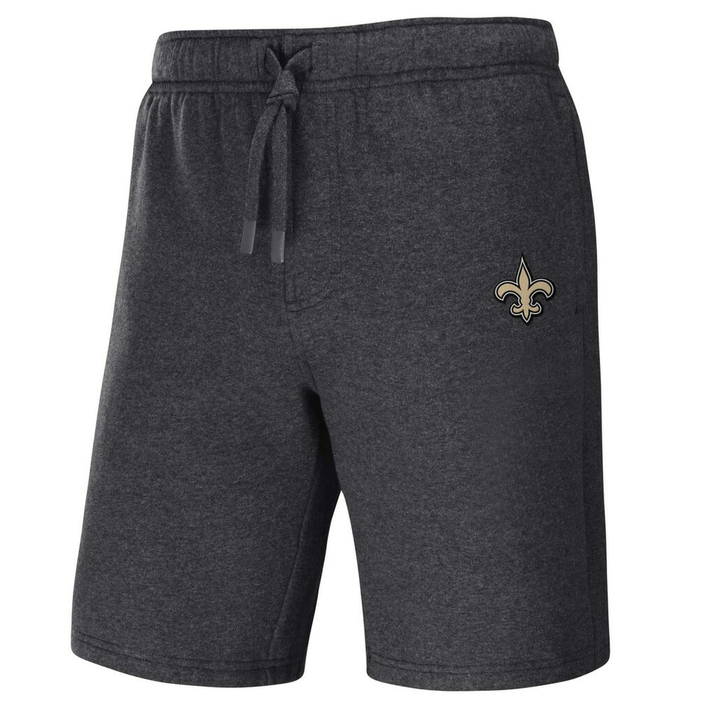 New Orleans Saints NFL x Darius Rucker Collection Logo Shorts - Heather Charcoal cheap