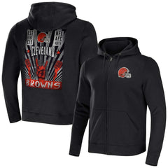 Cleveland Browns NFL x Darius Rucker Collection Rocker Full-Zip Hoodie - Black outlet