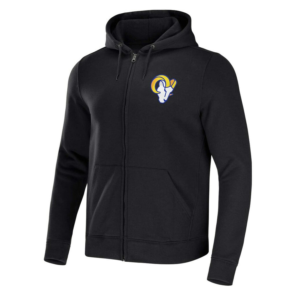 Los Angeles Rams NFL x Darius Rucker Collection Rocker Full-Zip Hoodie - Black outlet