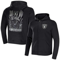 Las Vegas Raiders NFL x Darius Rucker Collection Rocker Full-Zip Hoodie - Black cheap