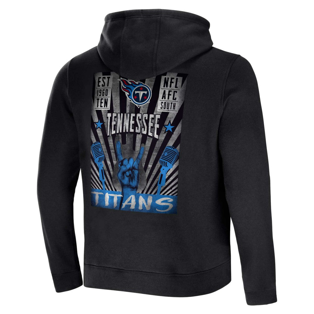 Tennessee Titans NFL x Darius Rucker Collection Rocker Full-Zip Hoodie - Black discount