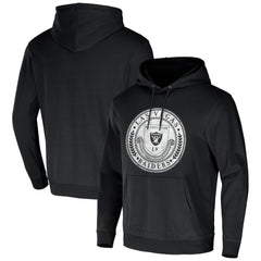 Las Vegas Raiders NFL x Darius Rucker Collection Washed Pullover Hoodie - Black discount