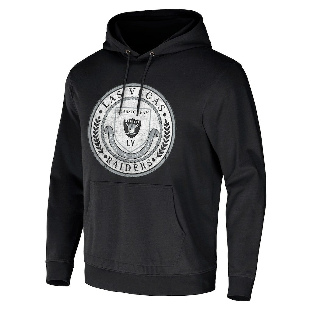 Las Vegas Raiders NFL x Darius Rucker Collection Washed Pullover Hoodie - Black discount