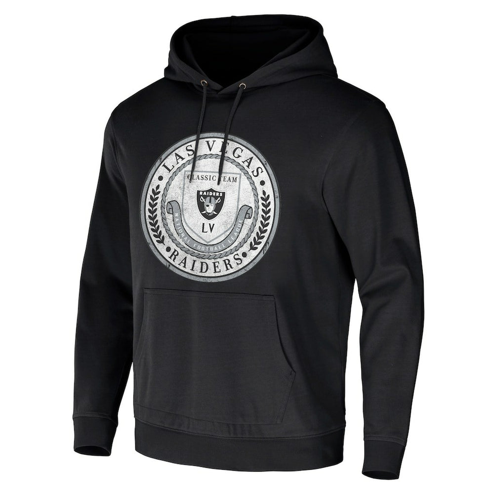 Las Vegas Raiders NFL x Darius Rucker Collection Washed Pullover Hoodie - Black discount