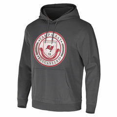 Tampa Bay Buccaneers NFL x Darius Rucker Collection Washed Pullover Hoodie - Charcoal on sale