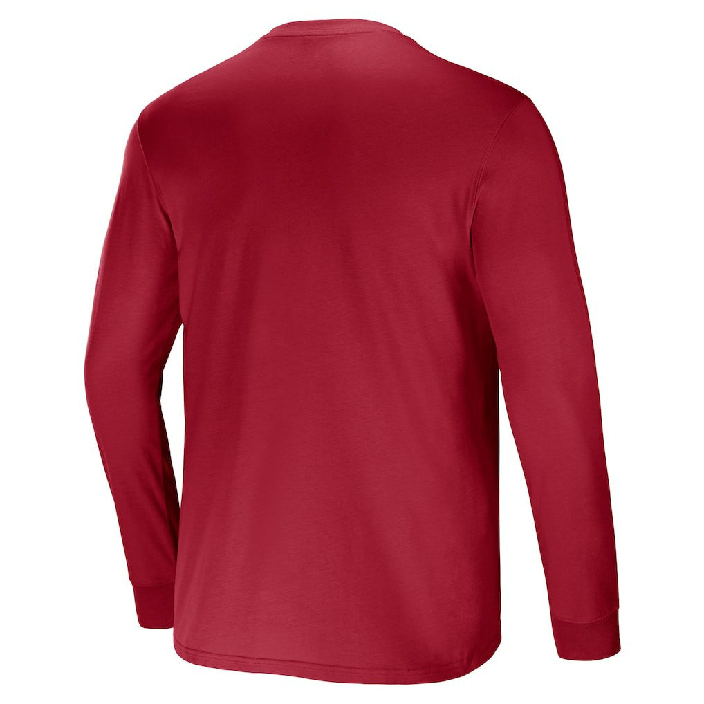 Arizona Cardinals NFL x Darius Rucker Collection Team Long Sleeve Pocket T-Shirt - Cardinal sale